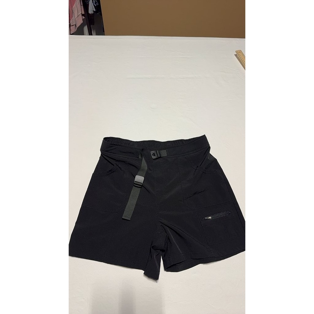 Sierra Designs Black Utility Shorts with Belt Men's Size Medium Outdoor Hiking